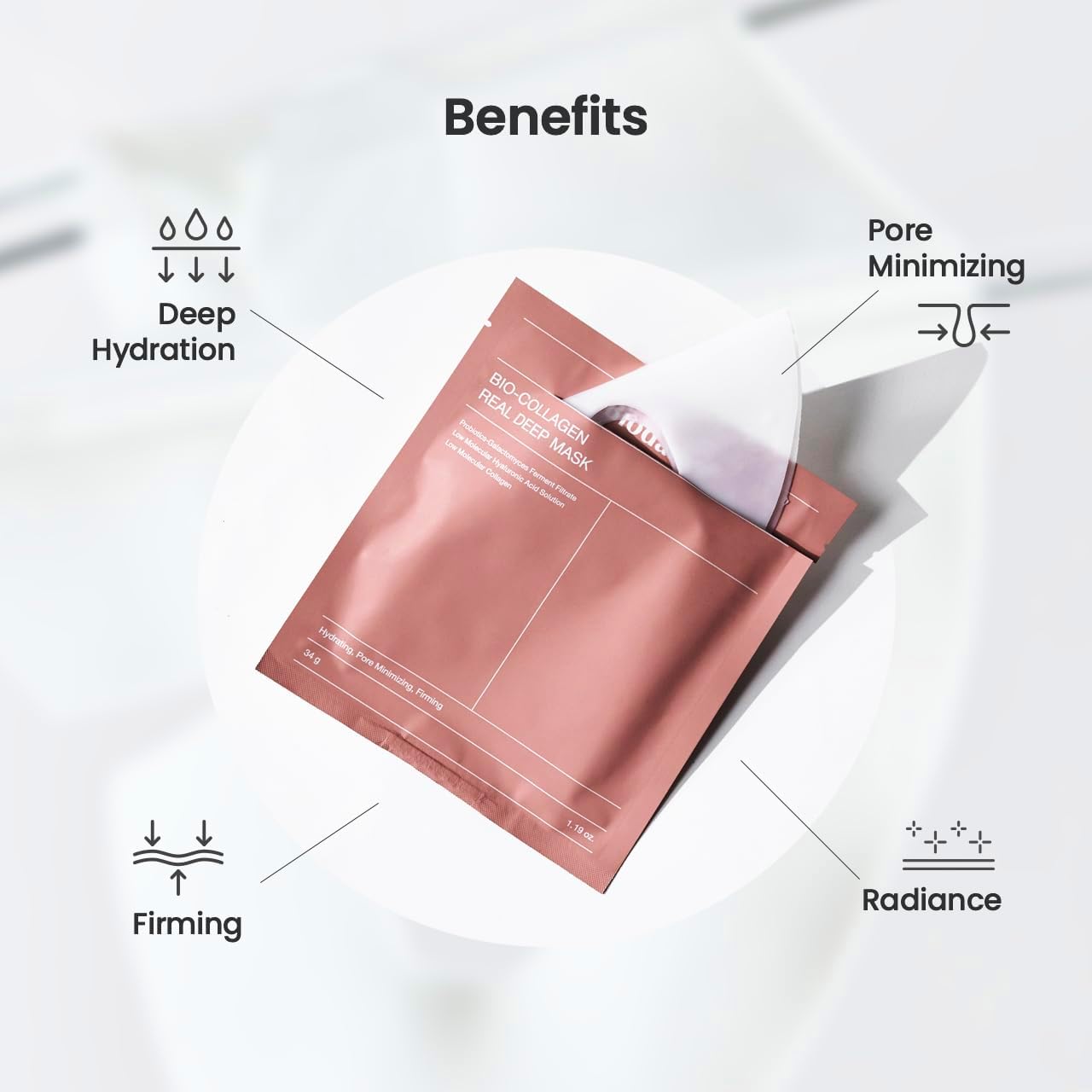 Biodance Bio Collagen-Real Deep Mask 4ea