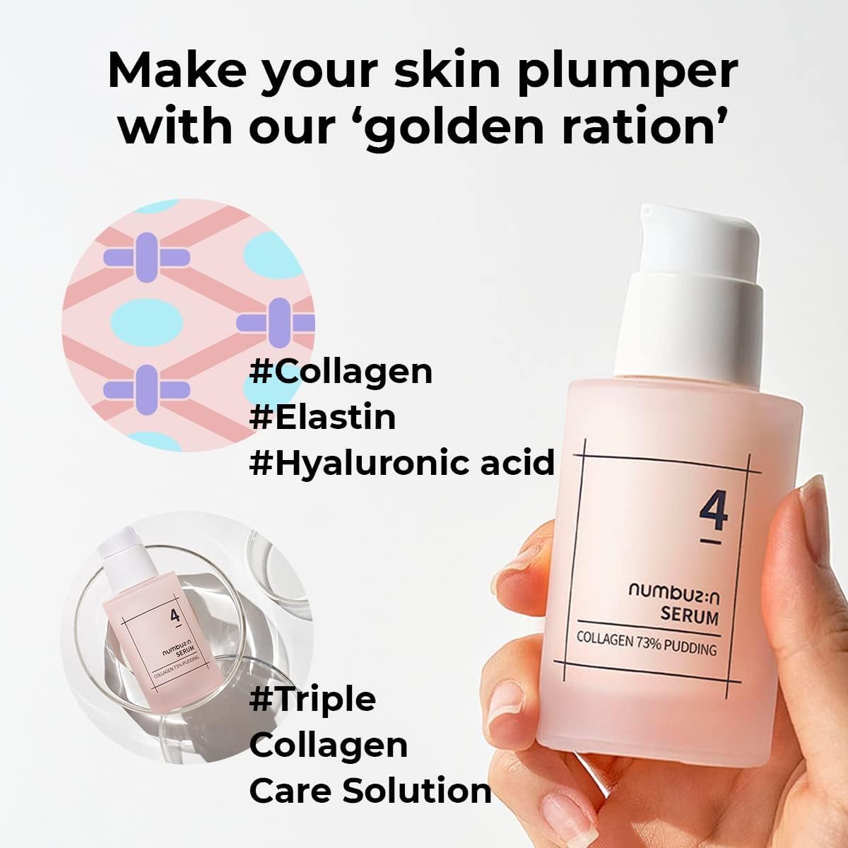 NUMBUZIN No.4 Collagen 73% Pudding Serum