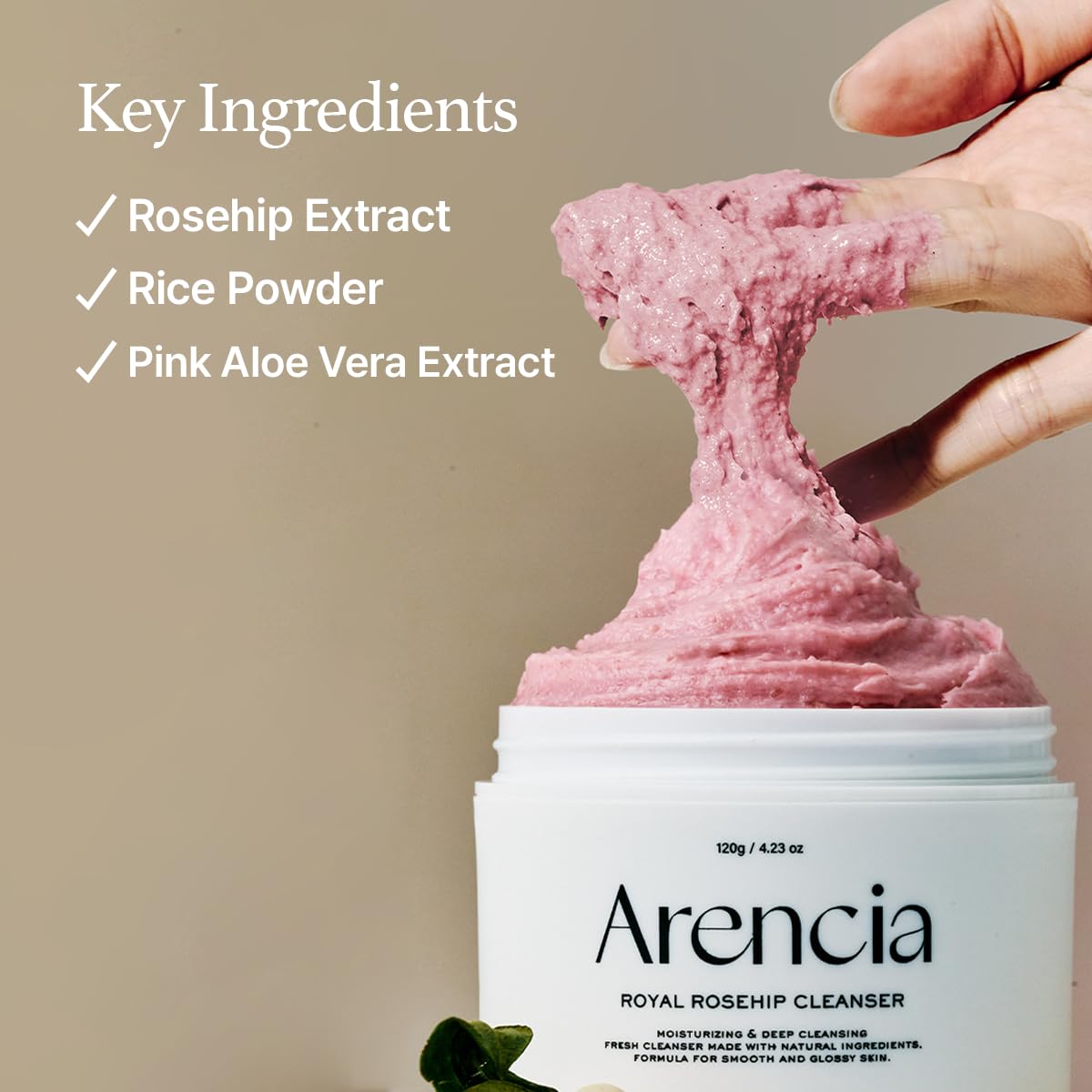 Arencia Fresh Rice Mochi Cleanser