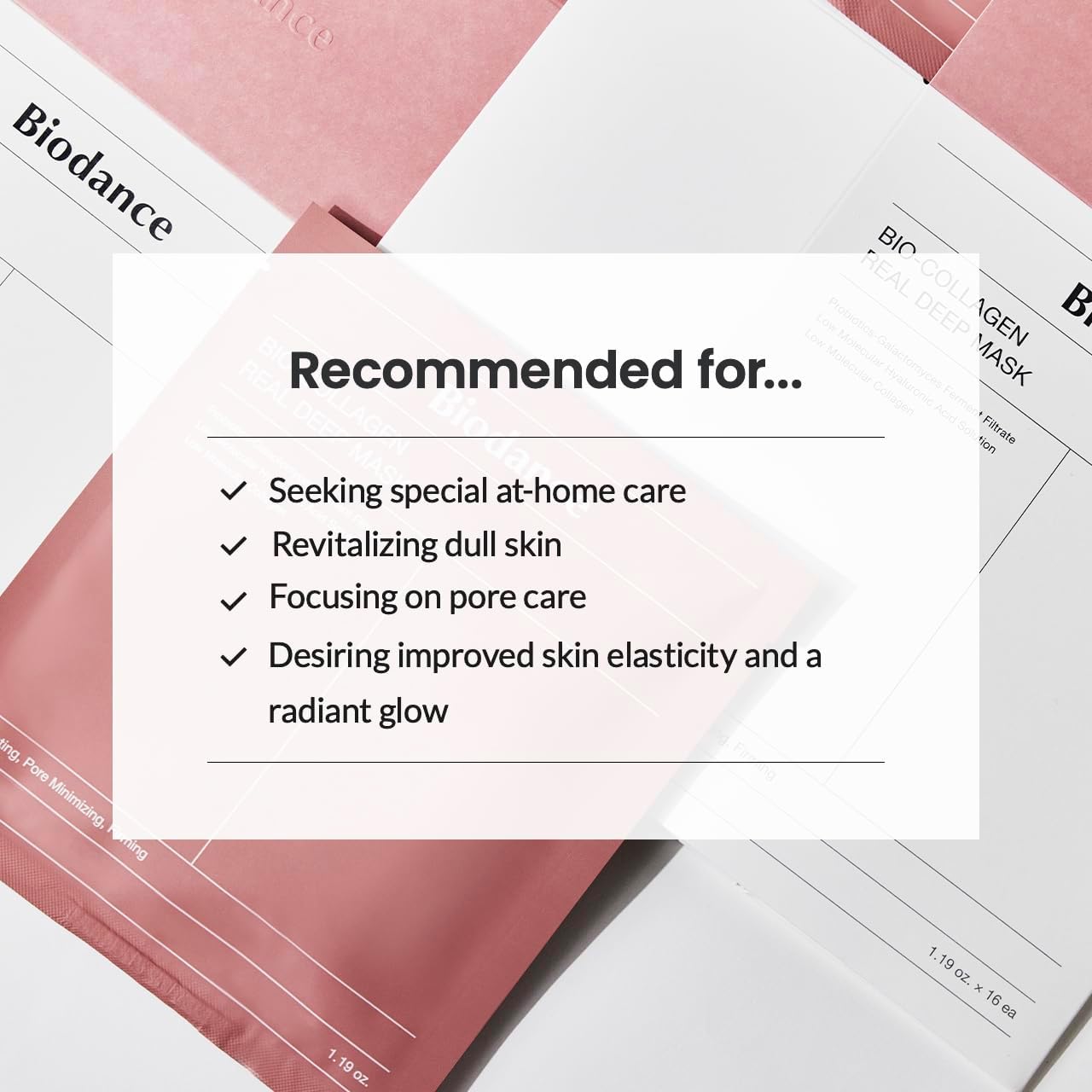 Biodance Bio Collagen-Real Deep Mask 4ea