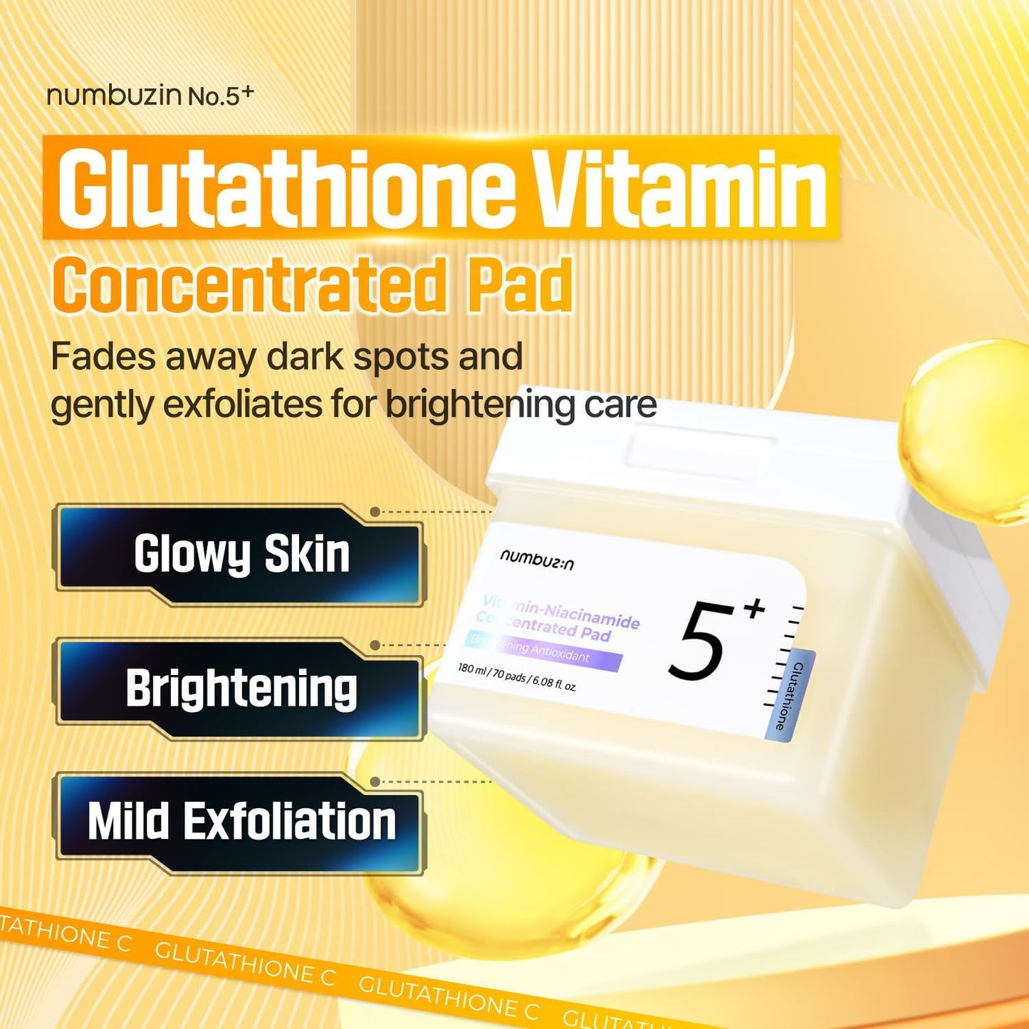 NUMBUZIN No.5 Vitamin-Niacinamide Concentrated Pad