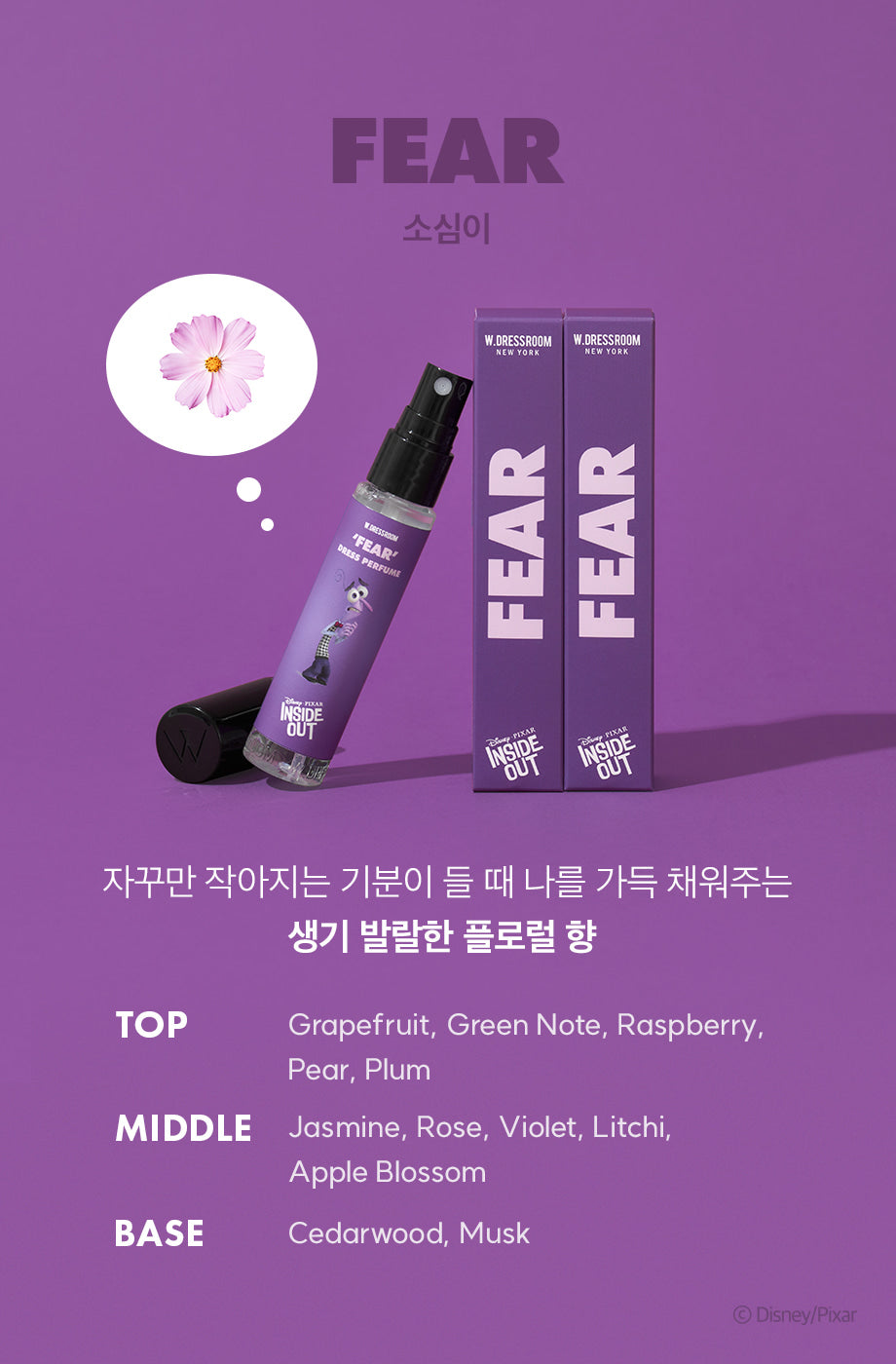 W.Dressroom Dress&Living Clean Perfume 30 ml Inside Out Edition( 6 Kinds)