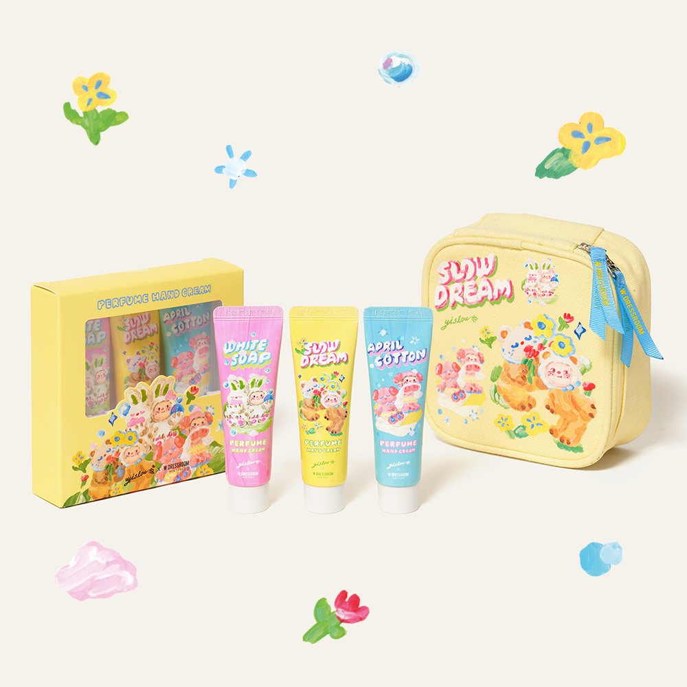 W.Dressroom Yislow Edition Perfume Hand Cream Set + Special Gift