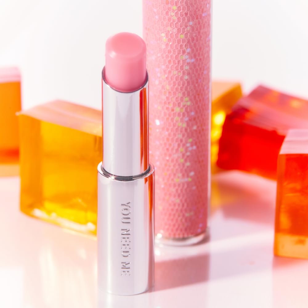 YNM Honey Lip Balm 3g, Moisturizing Tinted Lip Balm, pH Color Changing, Infused with Manuka Honey and Squalane, Hydrating