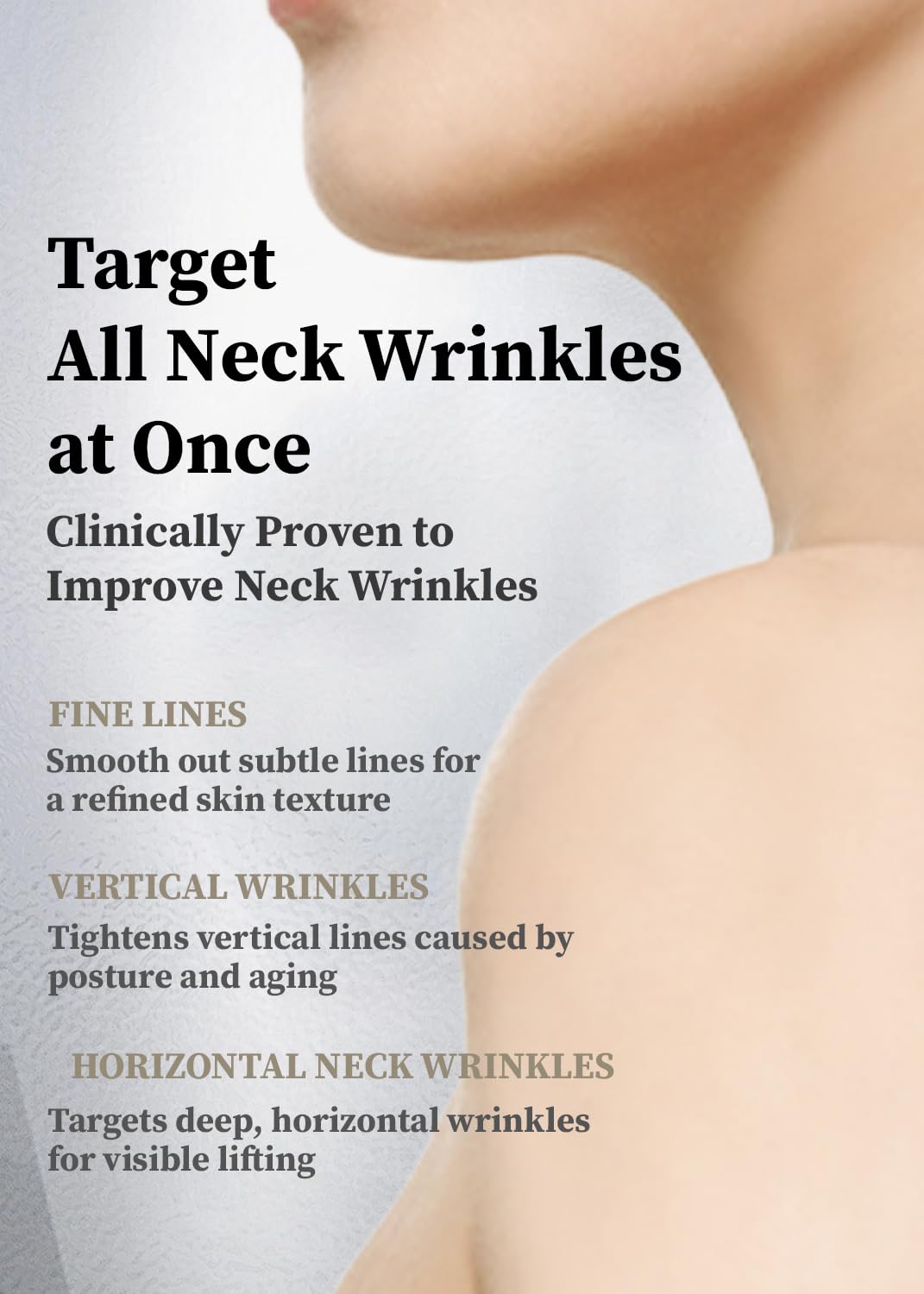 AVAJAR REJUVENATING NECK WRINKLE CONTROL MASK 6gx5ea