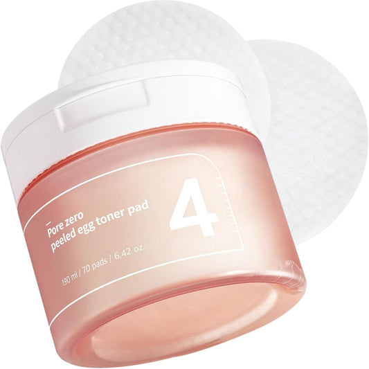 NUMBUZIN No.4 Pore Zero Peeled Egg Toner Pad