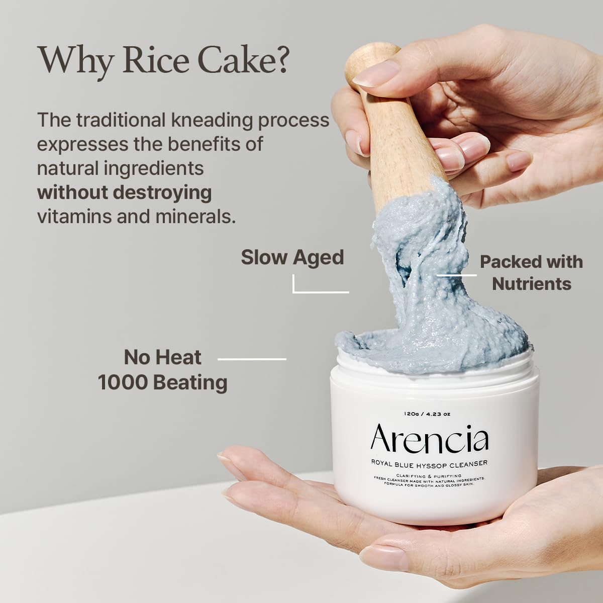 Arencia Fresh Rice Mochi Cleanser