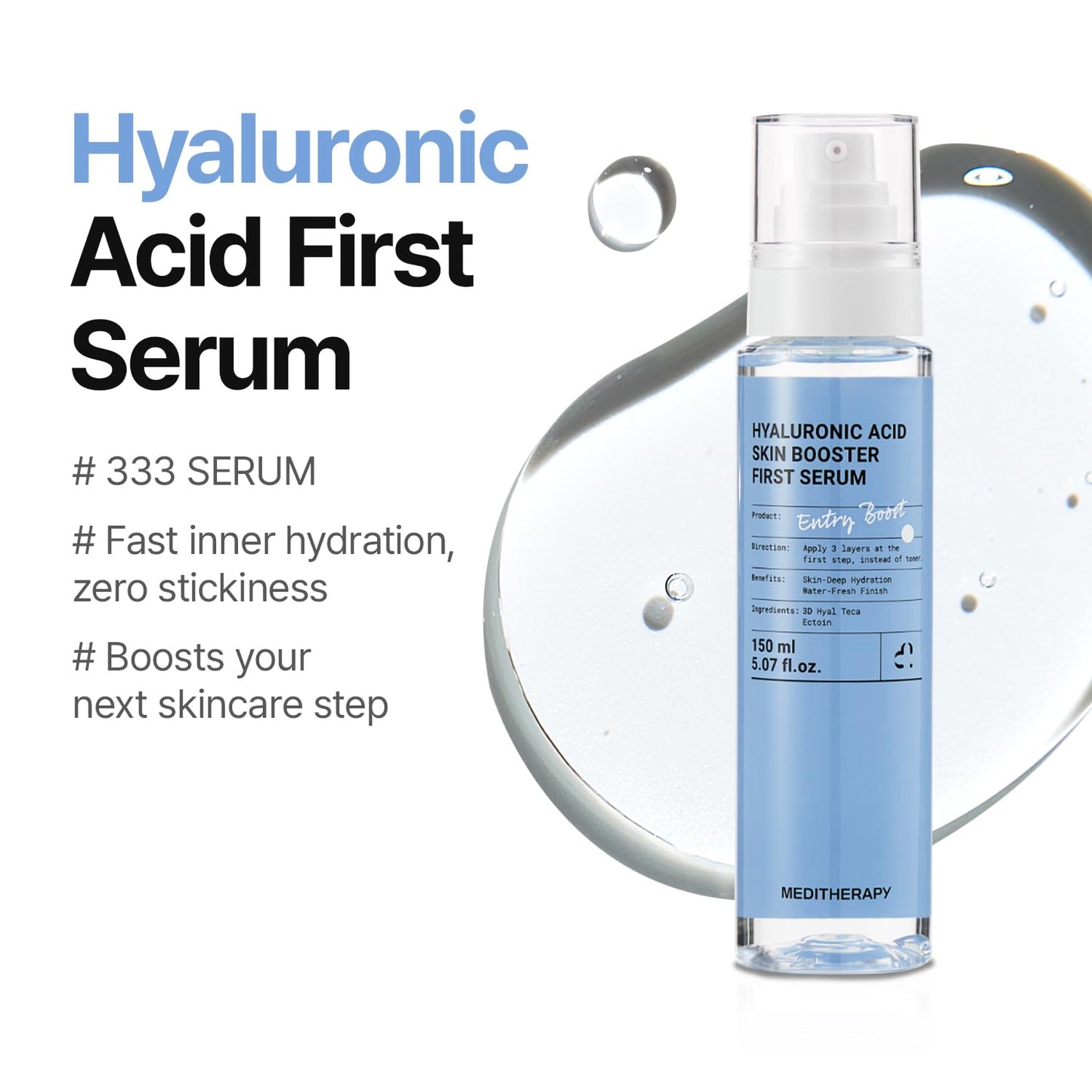 Meditherapy Hyaluronic Acid Skin Booster First Serum