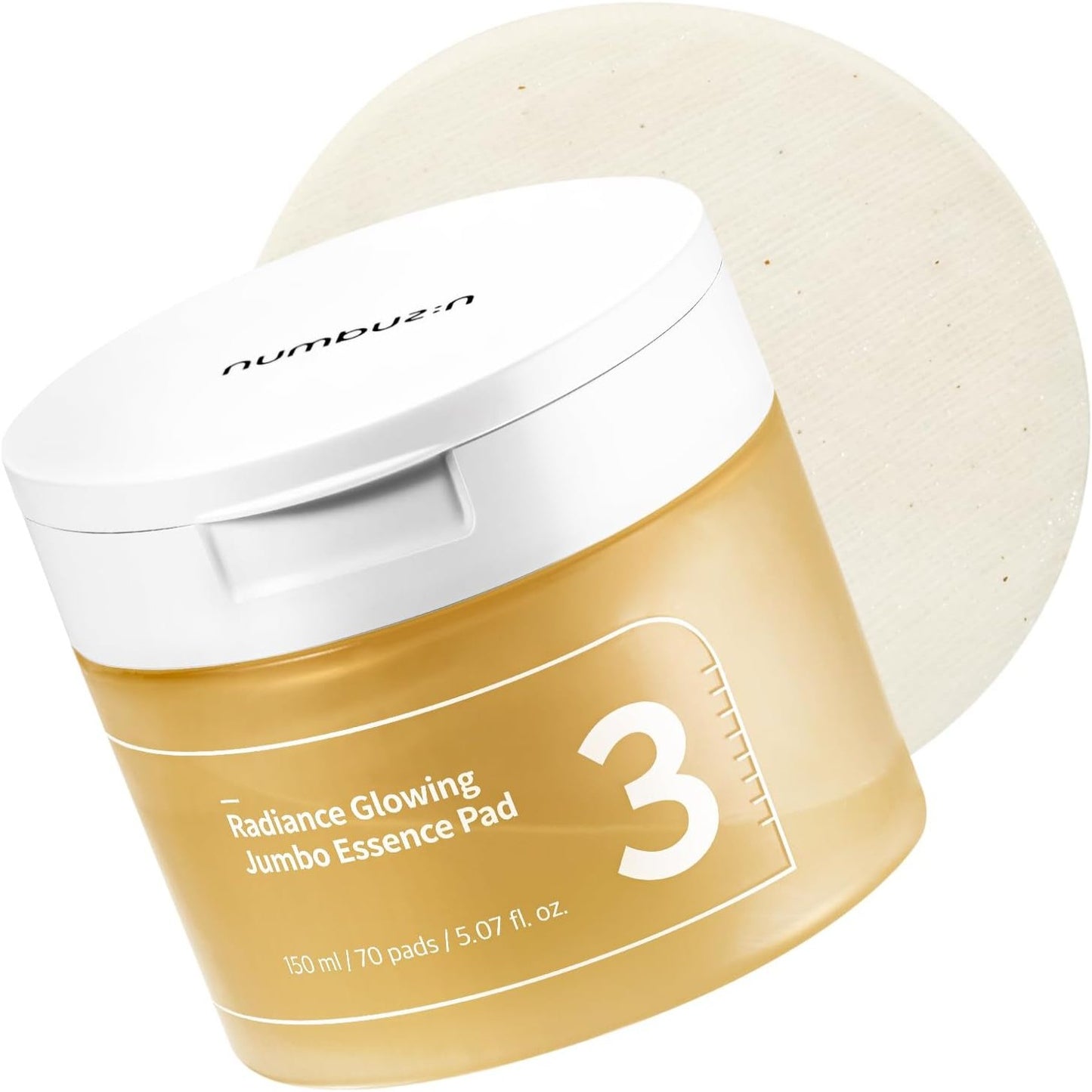NUMBUZIN No.3 Radiance Glowing Jumbo Essence Pad