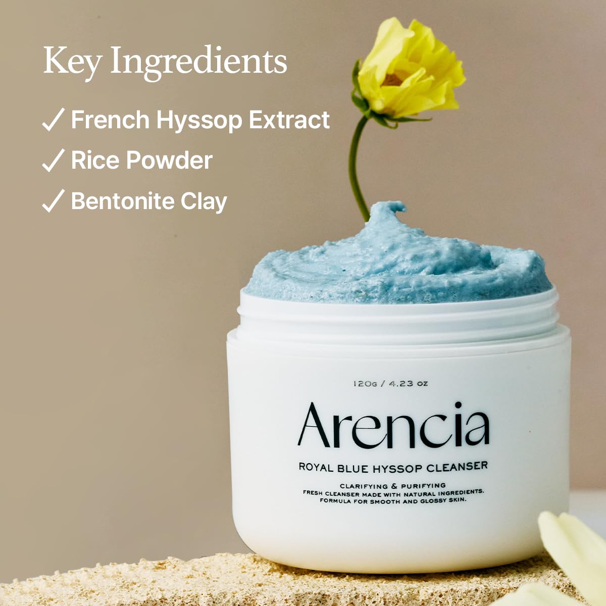 Arencia Fresh Rice Mochi Cleanser