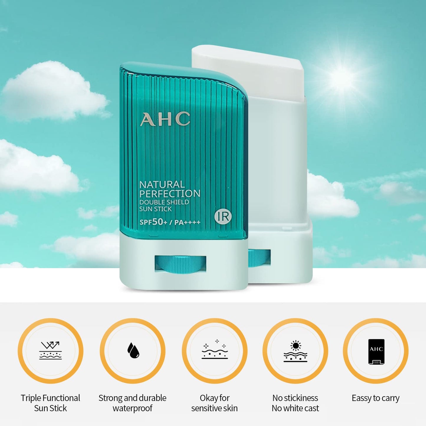 AHC Natural Perfection Double Shield Sun Stick 22g