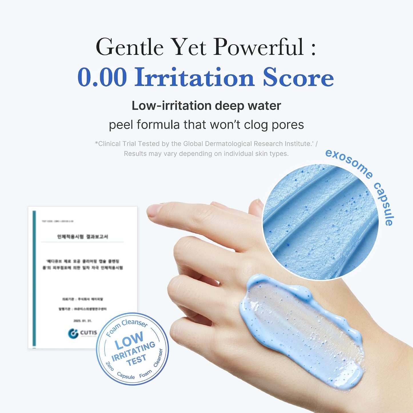 Medicube Zero Pore SA Clear Capsule Cleansing Foam