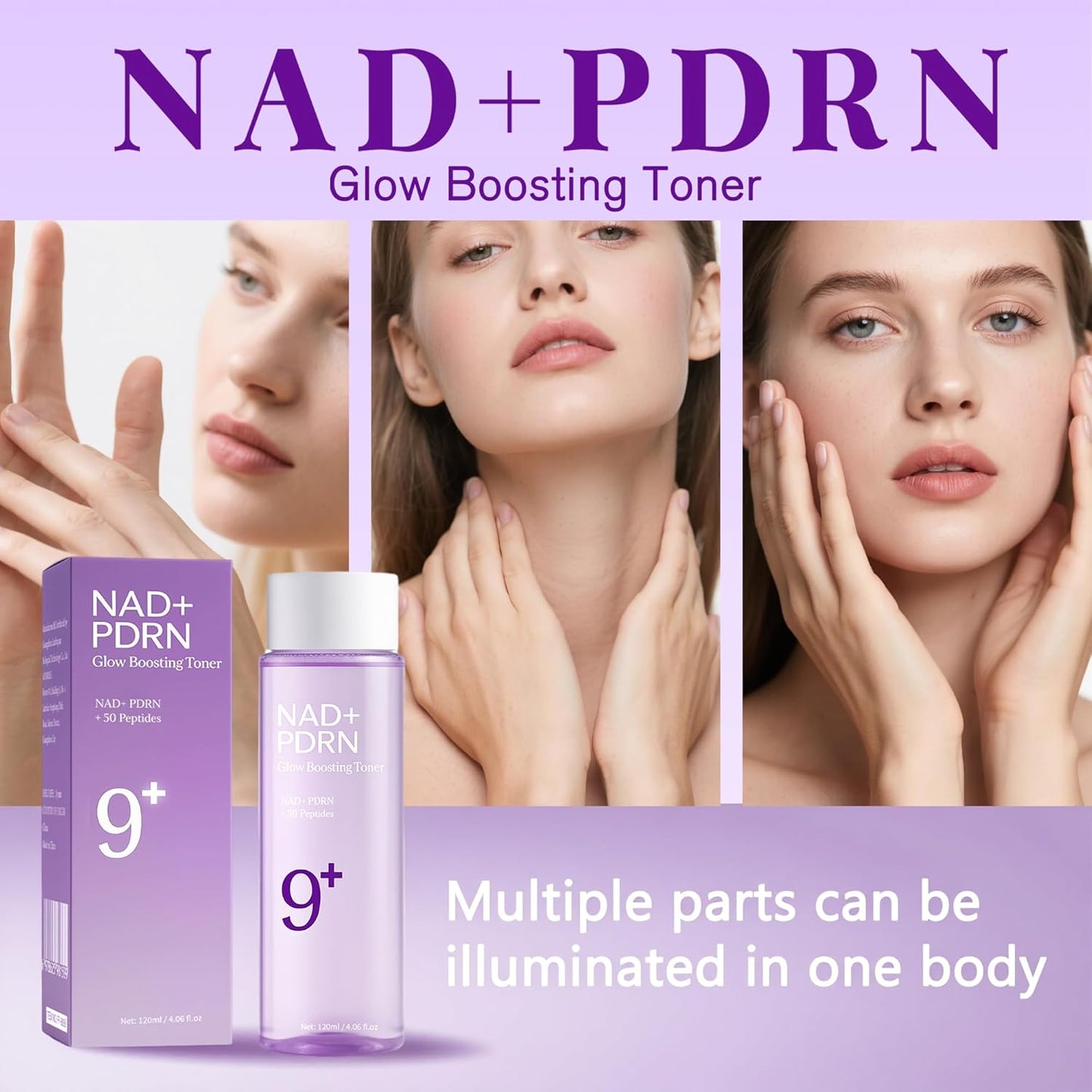 Numbuzin No 9+ NMN PDRN Glow Boosting Toner 150ml