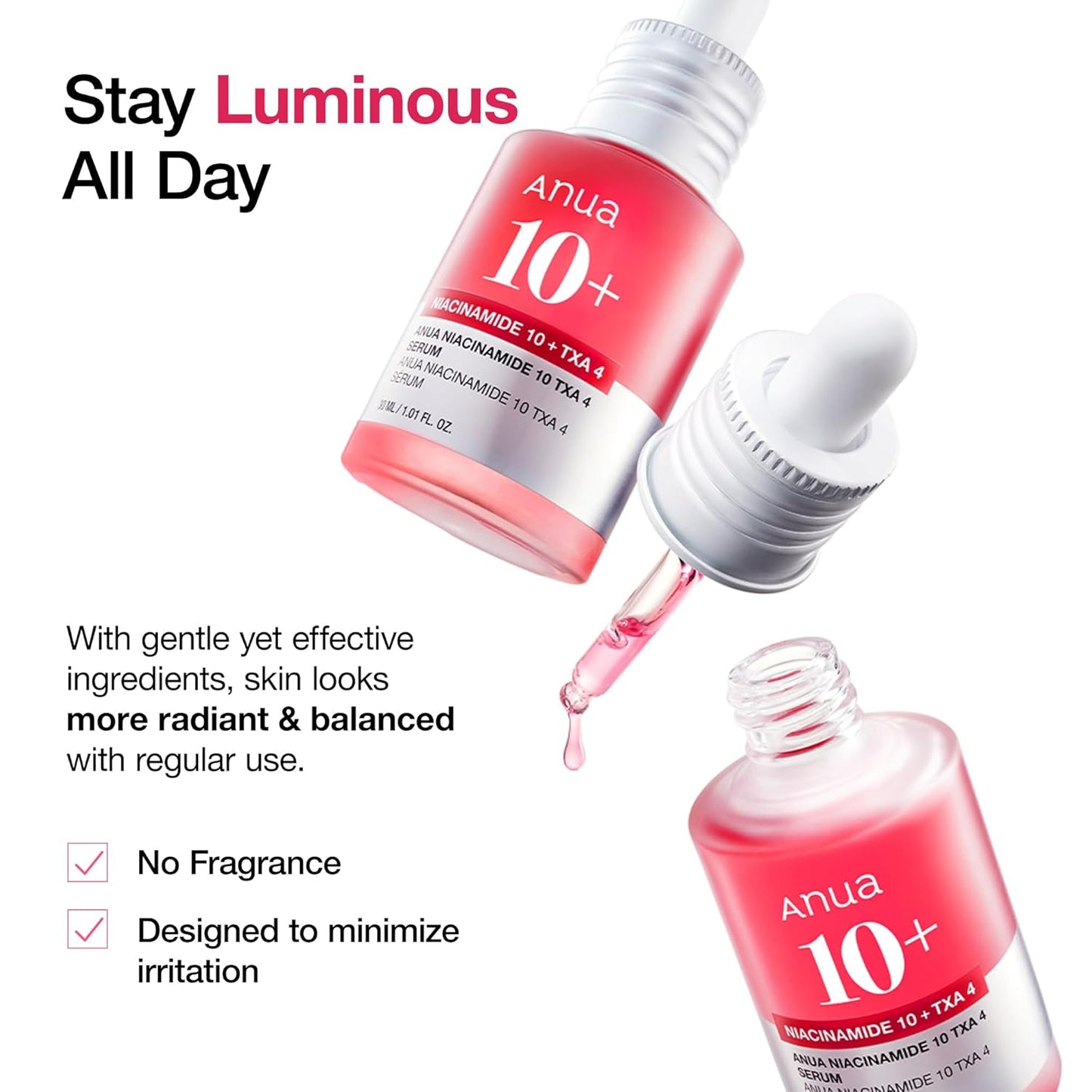 ANUA NIACINAMIDE10% + TXA 4% DARK SPOT REMOVING SERUM 30ml