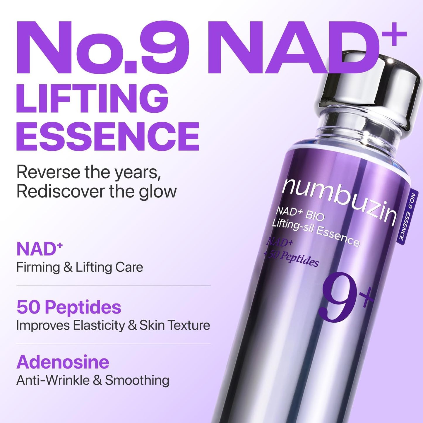 Numbuzin 9+ NMN Bio Lifting Sil Essence 50ml