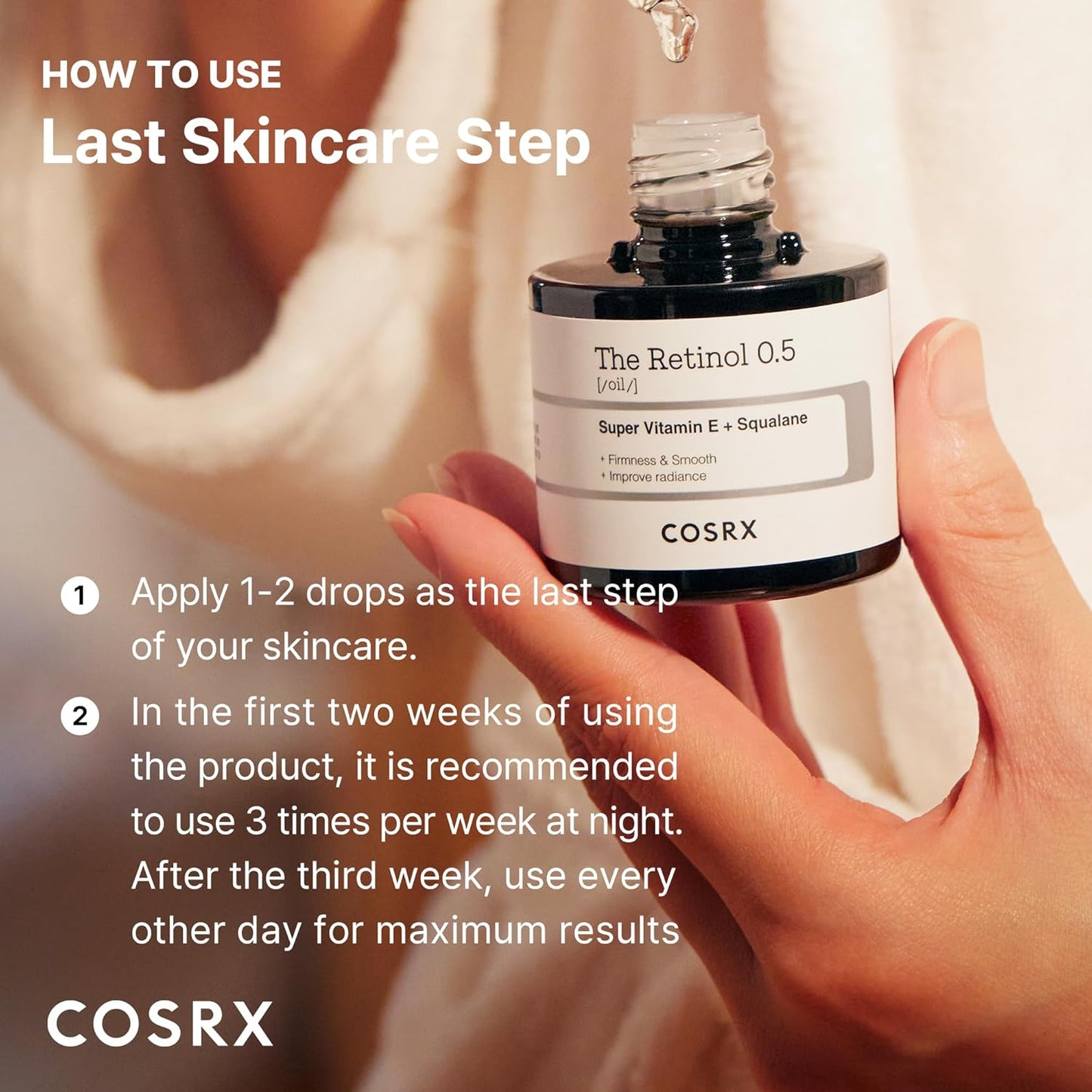 COSRX The Retinol 0.5 Oil