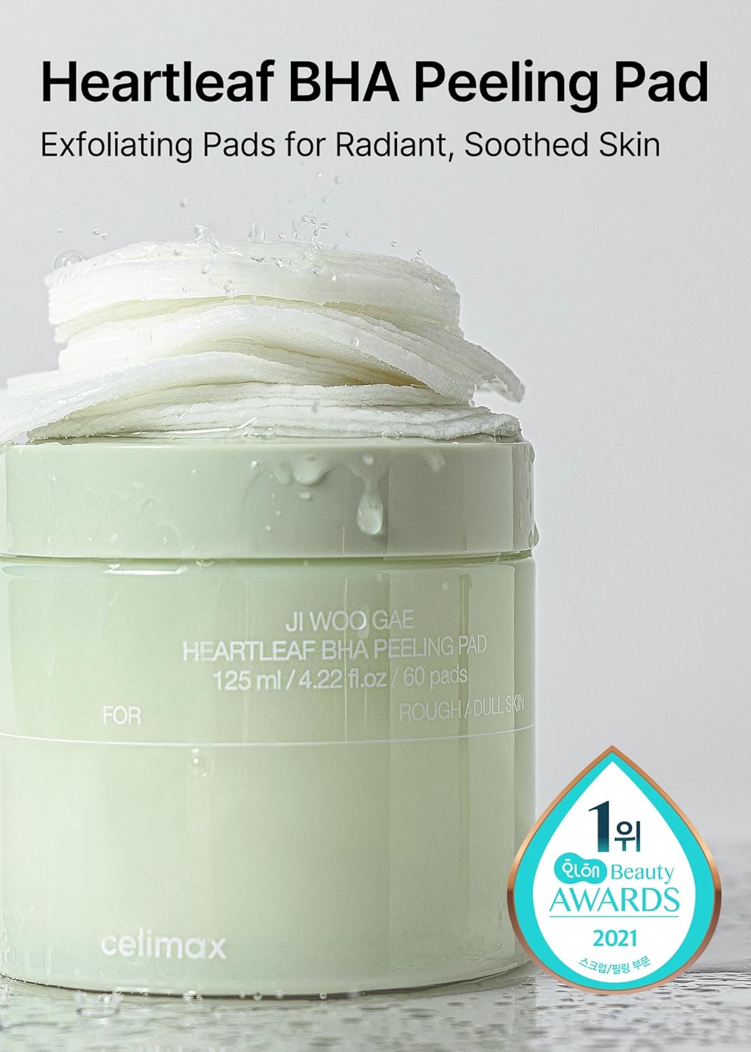 celimax Ji Woo Gae Heartleaf BHA Peeling Pad