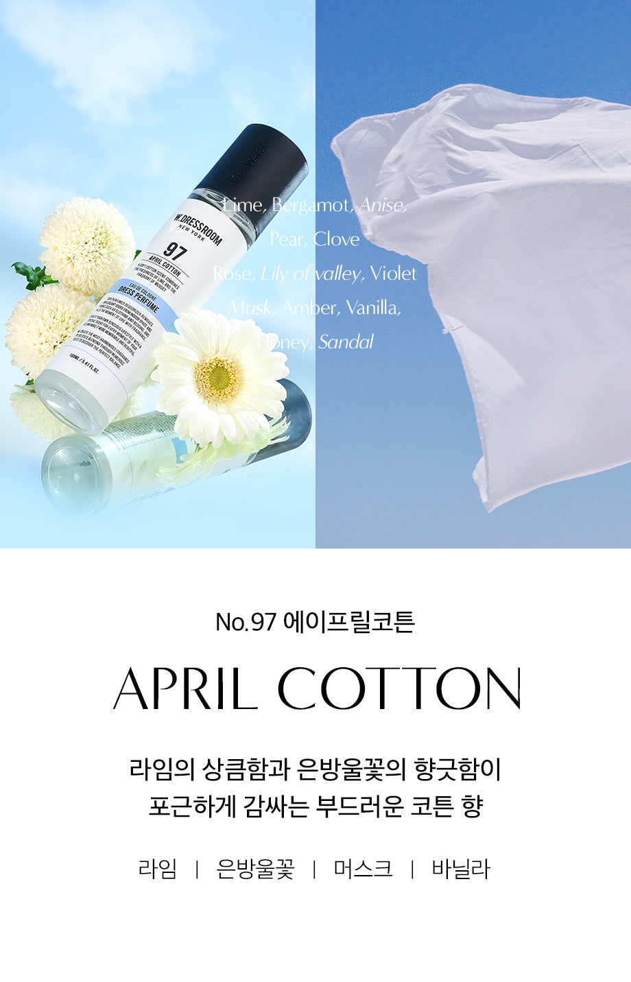 W.Dressroom Dress Perfume Brand New Season.3 160ml