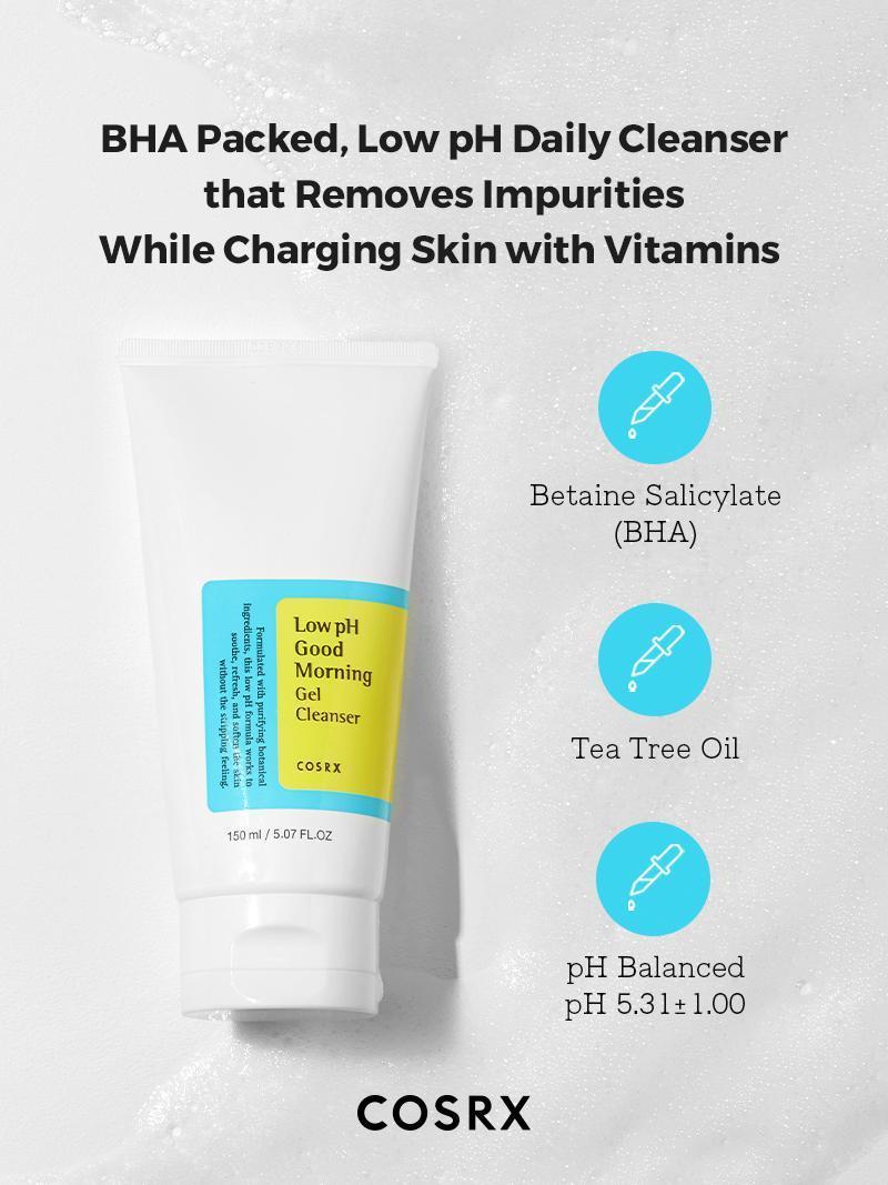 CosRx Low pH Good Morning Gel Cleanser 150 ml