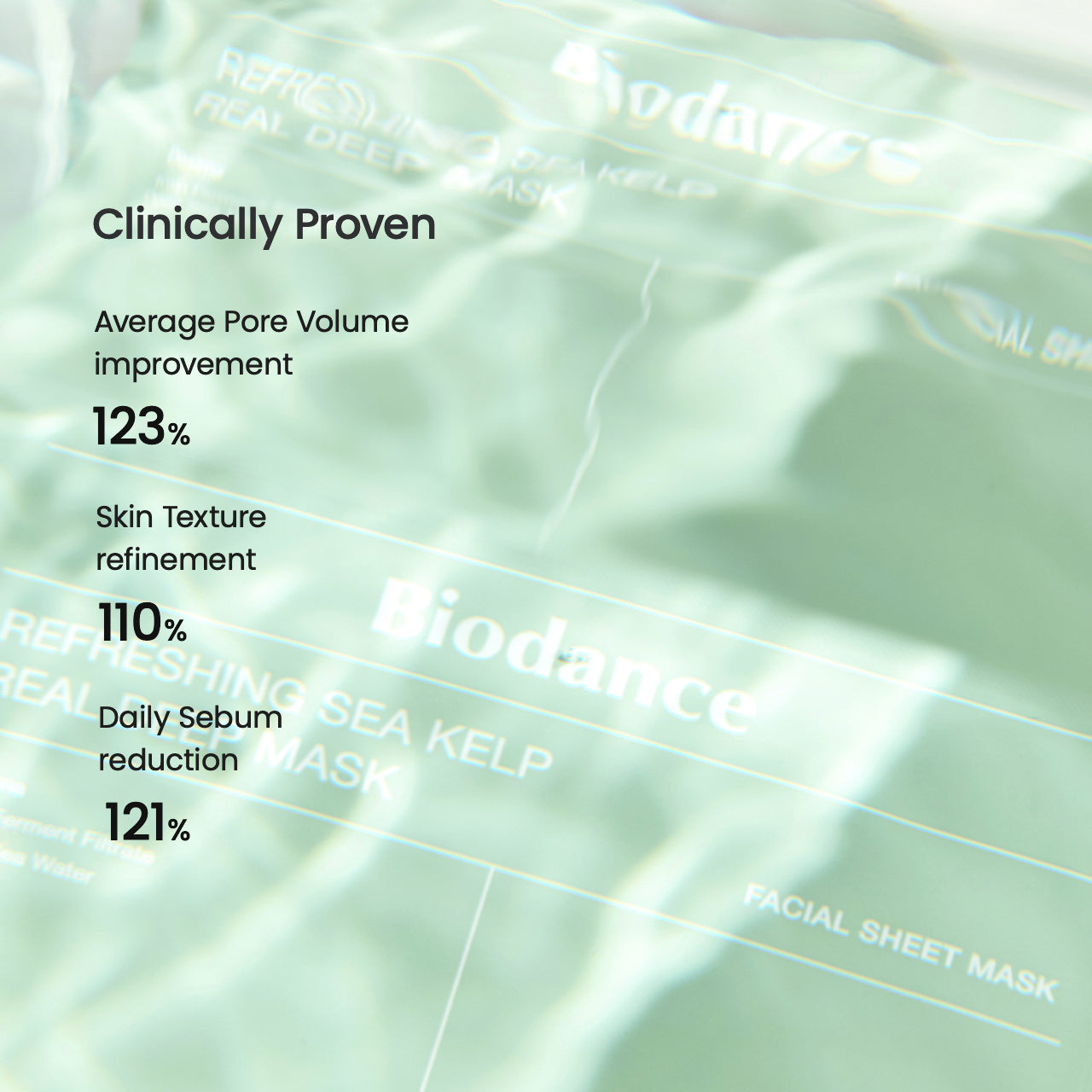 BIODANCE Refreshing Sea Kelp Real Deep Mask 4ea