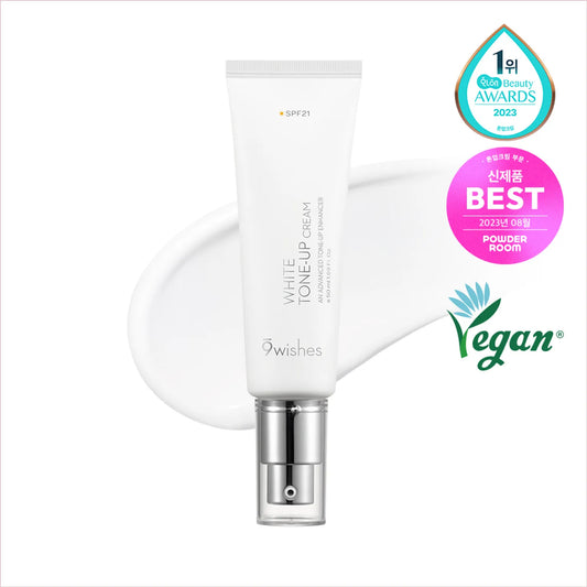 9wishes Vegan White Tone-up Cream 50ml