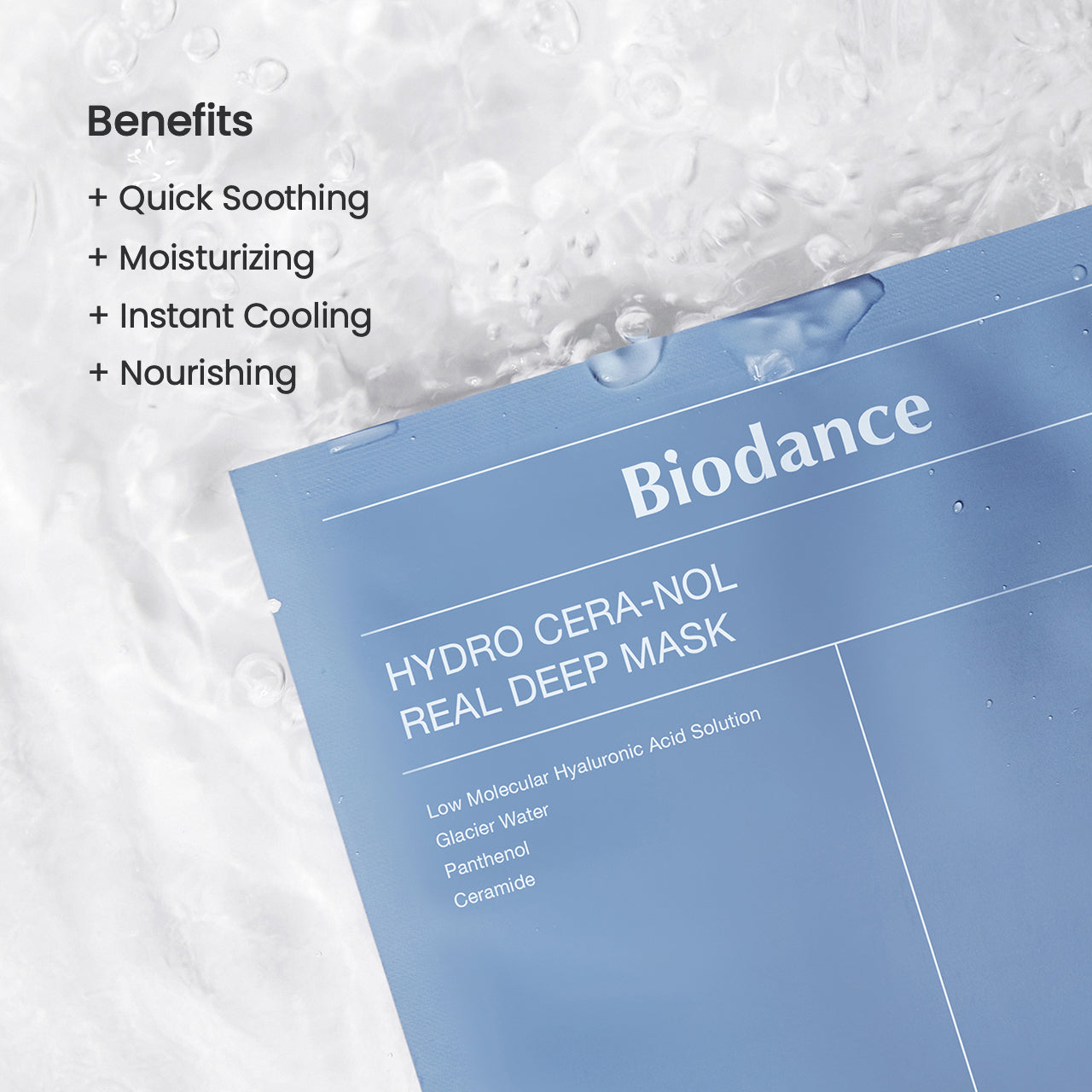 Biodance Hydro Cera-nol Real Deep Mask 4ea