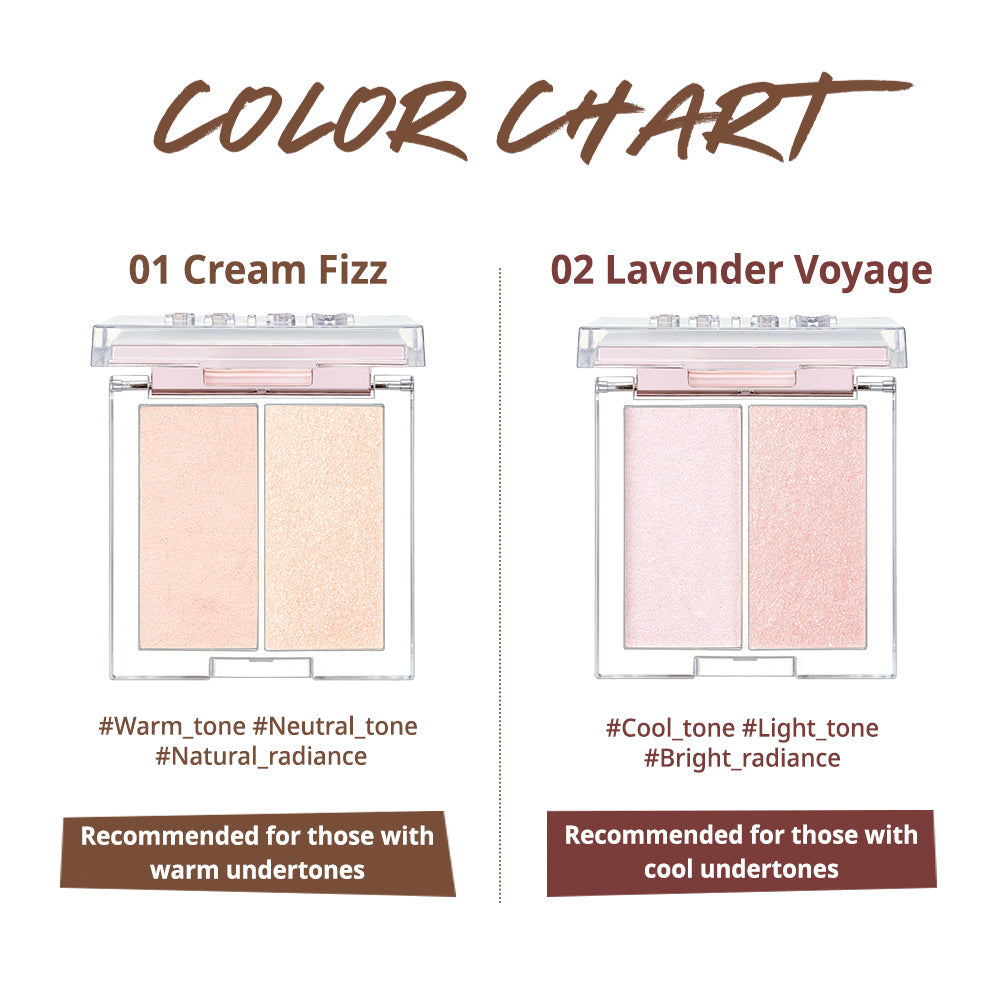CLIO PRISM HIGHLIGHTER DUO