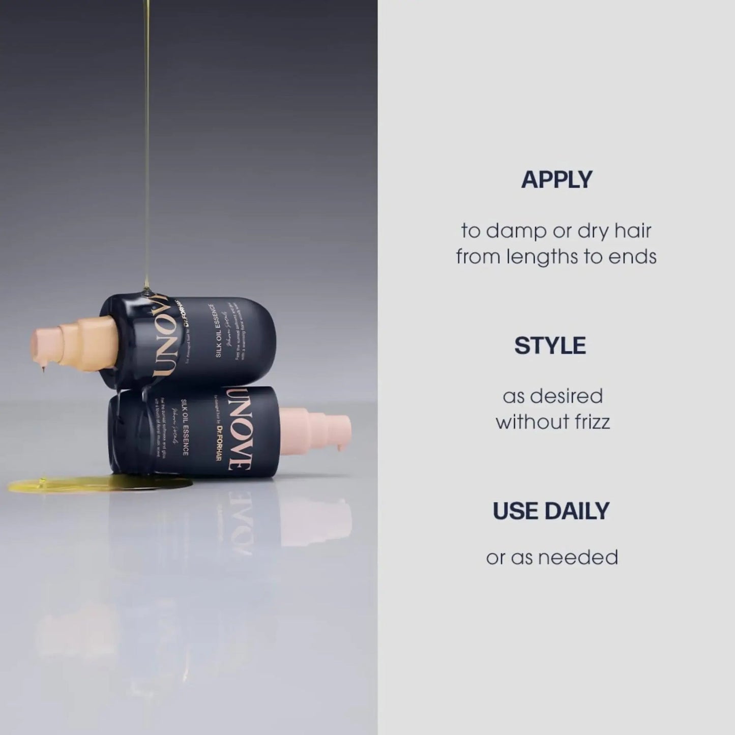 UNOVE Silk Oil Essence 70ml