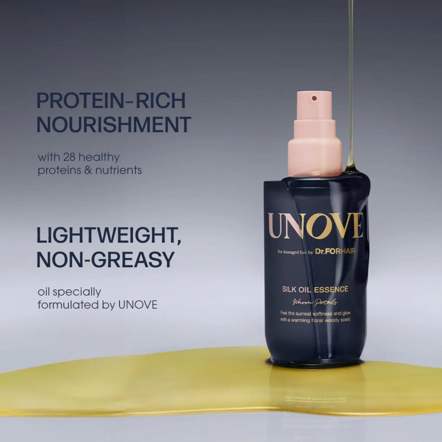 UNOVE Silk Oil Essence 70ml